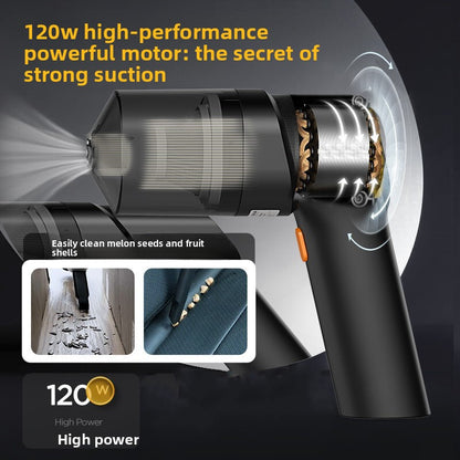 Portable Wireless Car Vacuum Cleaner with High Suction!